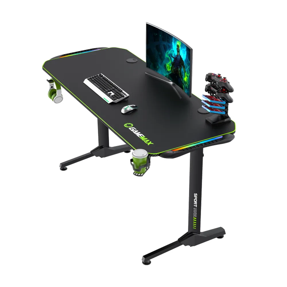 Игровой стол Gamemax D140-Carbon RGB, Чёрный
