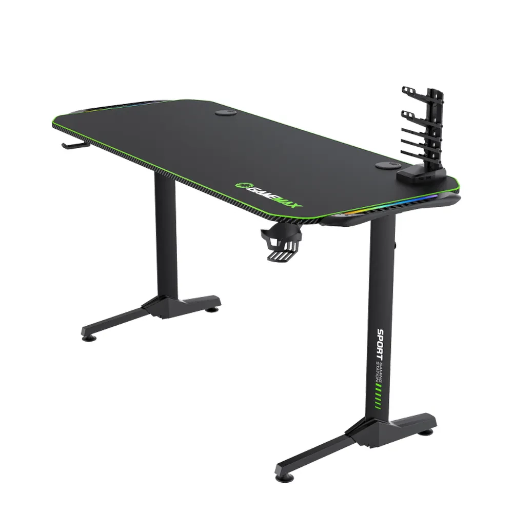 Игровой стол Gamemax D140-Carbon RGB, Чёрный