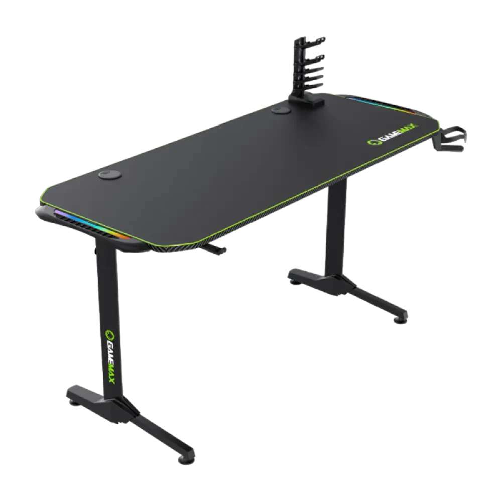 Игровой стол Gamemax D140-Carbon RGB, Чёрный