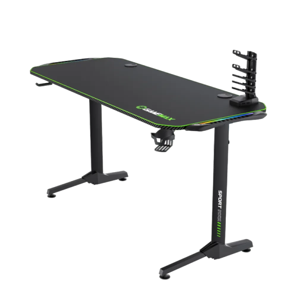 Игровой стол Gamemax D140-Carbon RGB, Чёрный