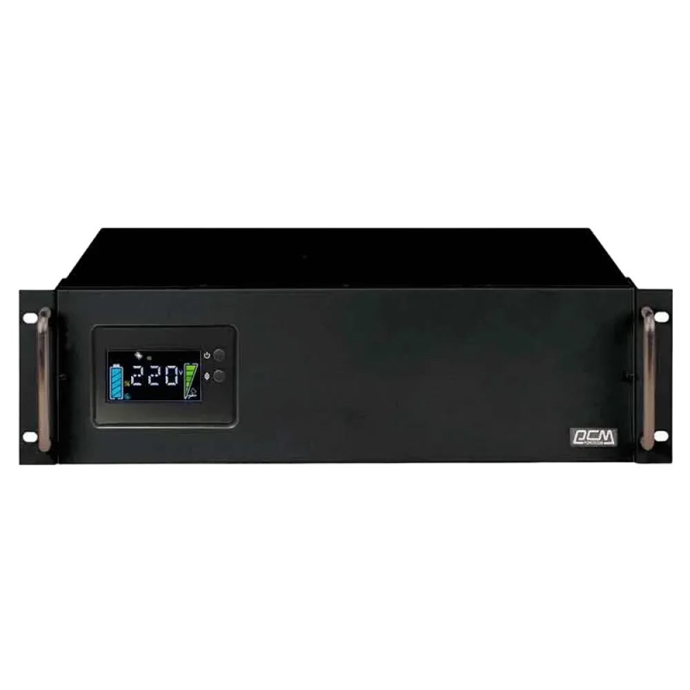 Источник бесперебойного питания PCM KIN-2200AP RM, Линейно-интерактивный, 2200VA, Крепление в стойку