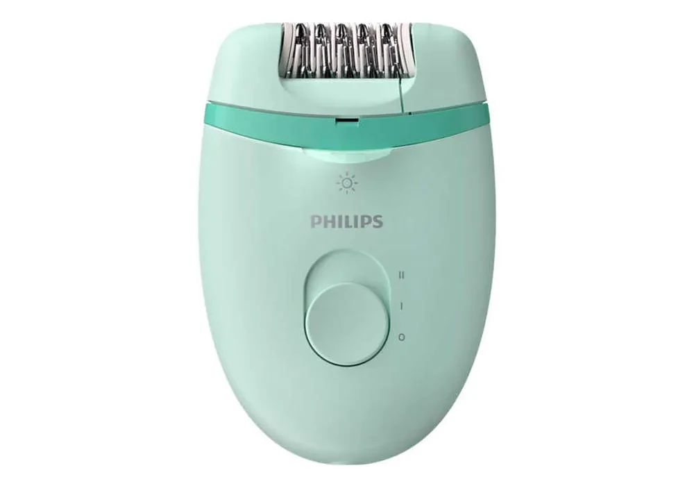 Эпилятор PHILIPS BRP529/00, Белый/Зелёный