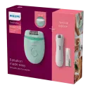 Эпилятор PHILIPS BRP529/00, Белый/Зелёный