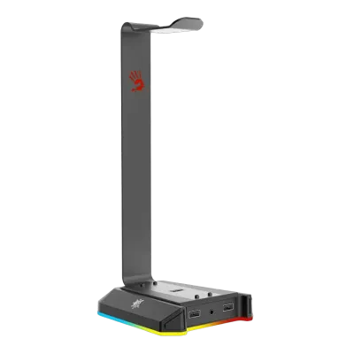 Stand pentru căști gaming Bloody GS2, USB, Negru
