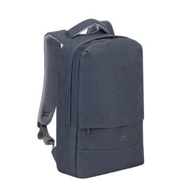 Rucsac pentru Laptop RivaCase Prater, 15.6", Poliester, Gri închis