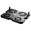 Suport de răcire pentru laptop Deepcool MultiCore X6, 15,6", Negru