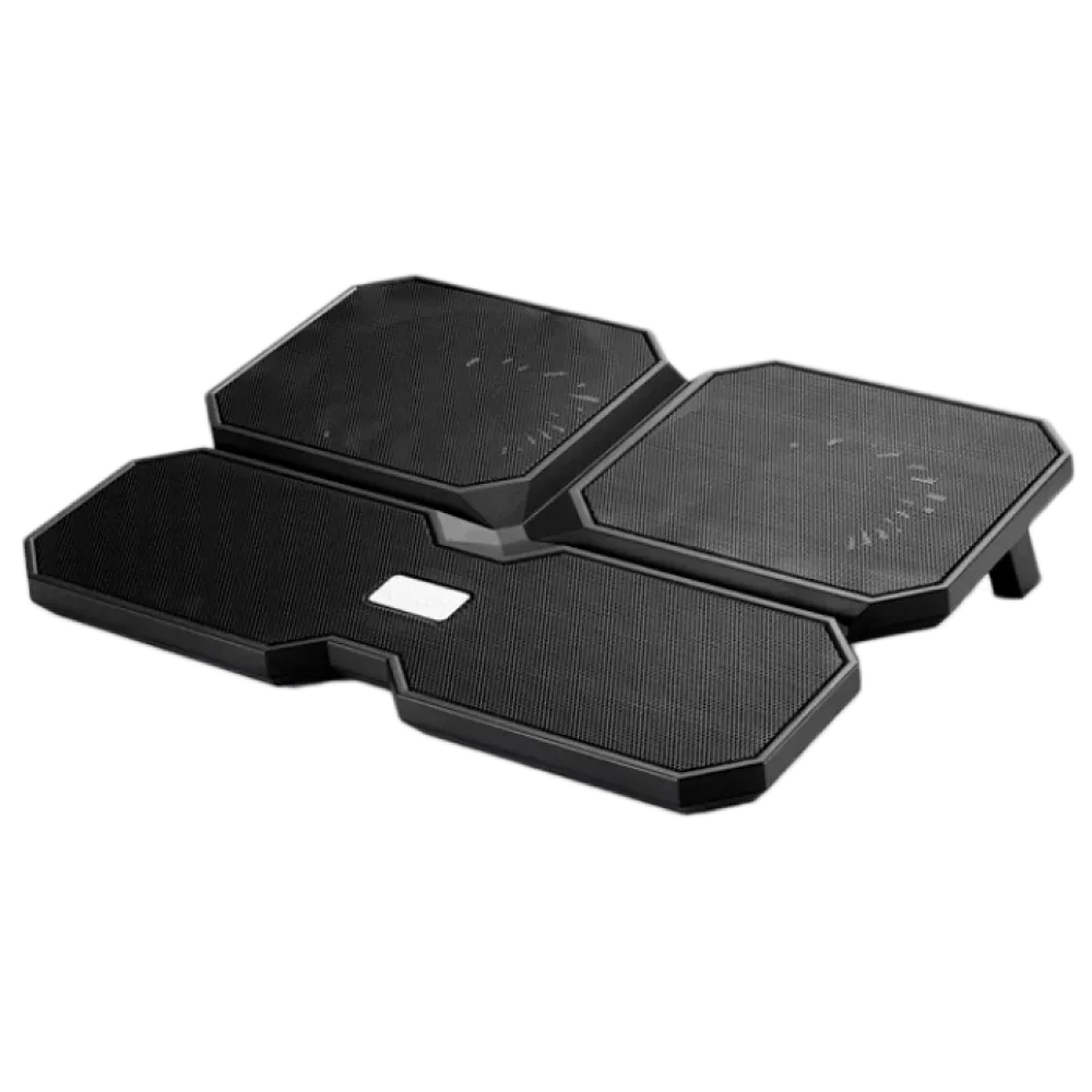 Suport de răcire pentru laptop Deepcool MultiCore X6, 15,6", Negru