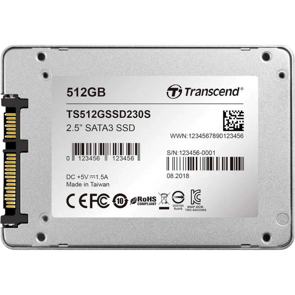Unitate SSD Transcend SSD230S, 512GB, TS512GSSD230S