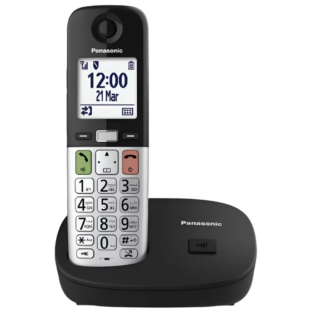Радиотелефон Panasonic KX-TGU410UCB, Чёрный | Серебристый