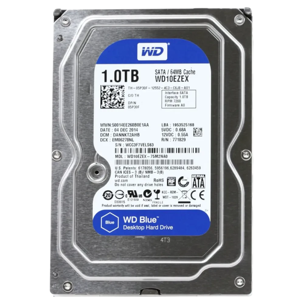 Unitate HDD Western Digital WD Blue, 3.5", 1 TB <WD10EZEX>