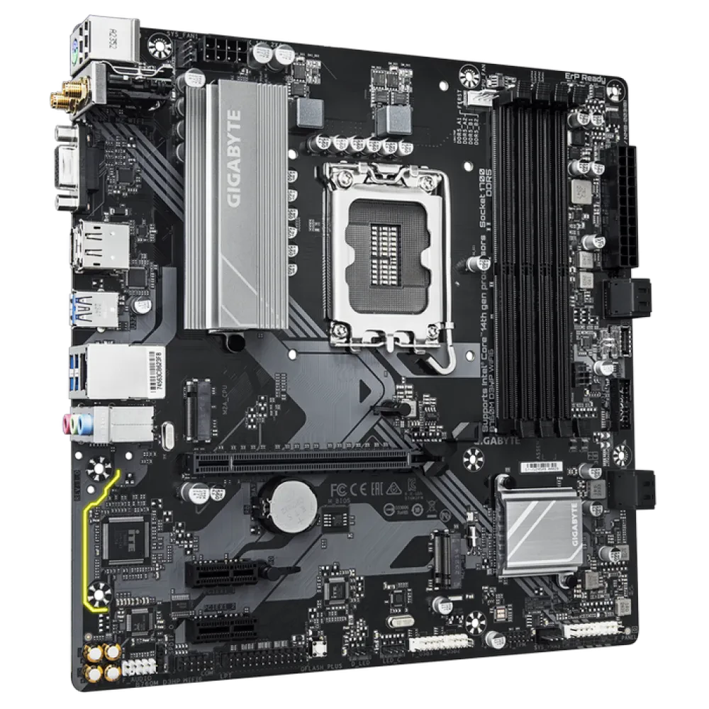 Placă de bază Gigabyte B760M D3HP WIFI6, LGA1700, Intel B760, Micro-ATX