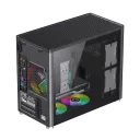 Компьютерный корпус Gamemax SPARK, Mini-Tower, Без блока питания, Чёрный