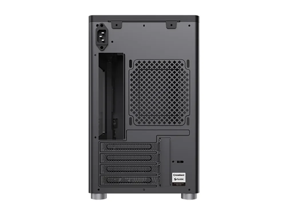 Компьютерный корпус Gamemax SPARK, Mini-Tower, Без блока питания, Чёрный