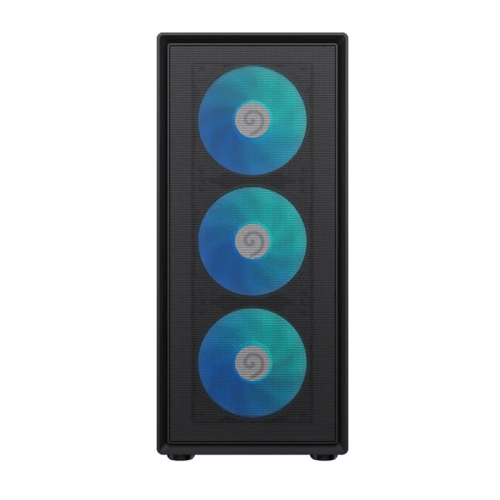 Компьютерный корпус Gamemax Storm 2 AB, Midi-Tower, Без блока питания, Чёрный