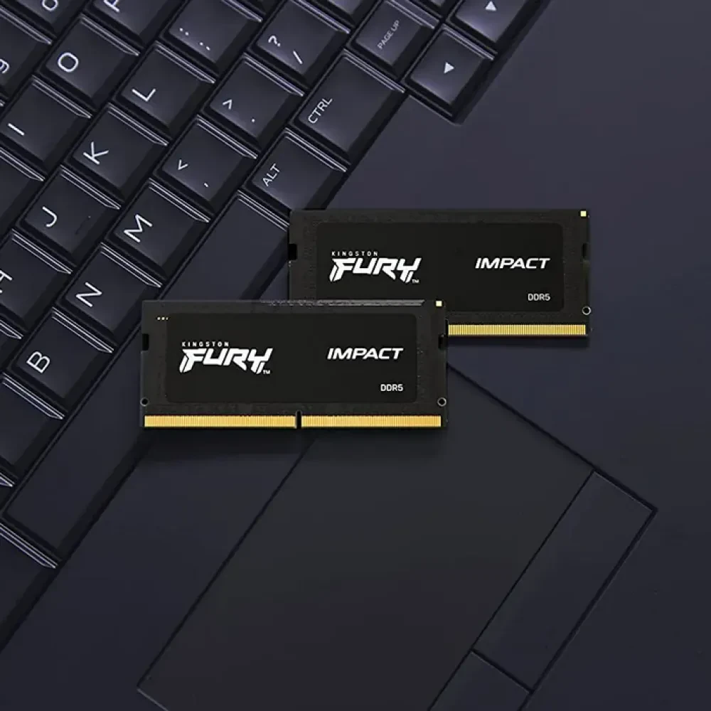 Оперативная память Kingston FURY Impact, DDR5 SDRAM, 5600 МГц, 32 Гб, KF556S40IBK2-32
