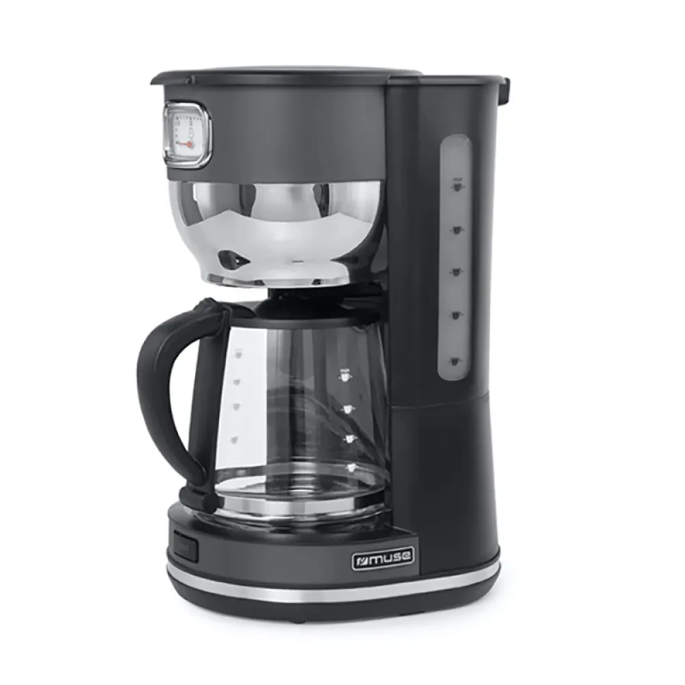 Cafetieră cu picurare MUSE MS-220 DG, 1000W, Negru