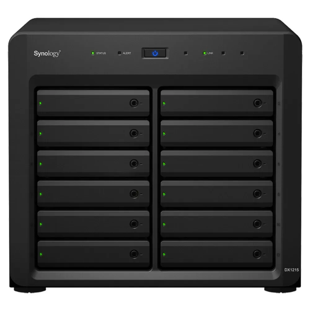 Extensie NAS SYNOLOGY DX1215, Negru