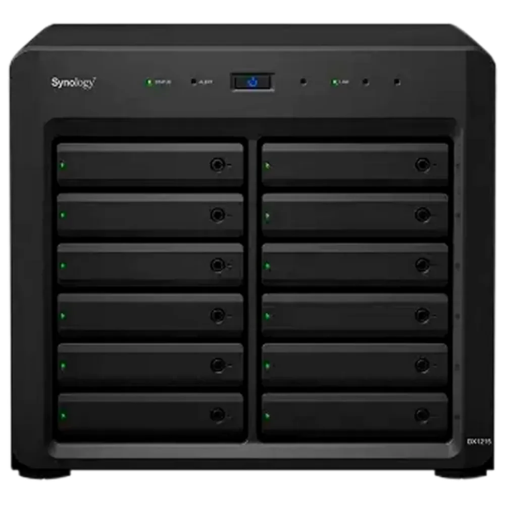 Extensie NAS SYNOLOGY DX1215, Negru