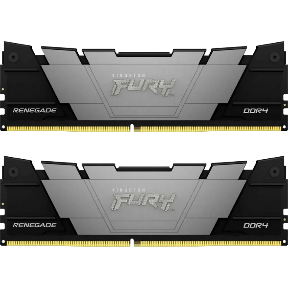 Оперативная память Kingston FURY Renegade RGB, DDR4 SDRAM, 3200 МГц, 64Гб, KF432C16RB2AK2/64