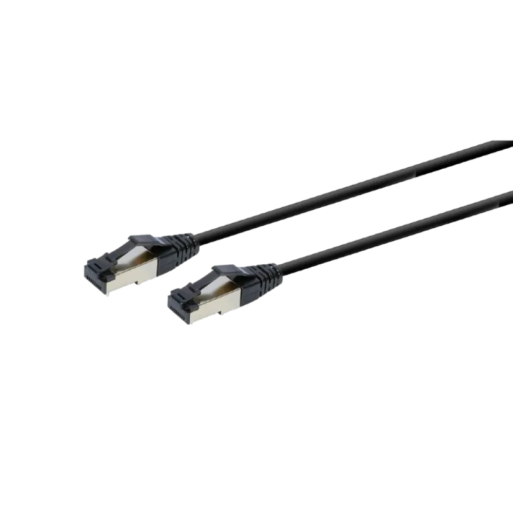 Patch cord Cablexpert PP8-LSZHCU-BK-5M, Cat8 S/FTP, 5m, Negru