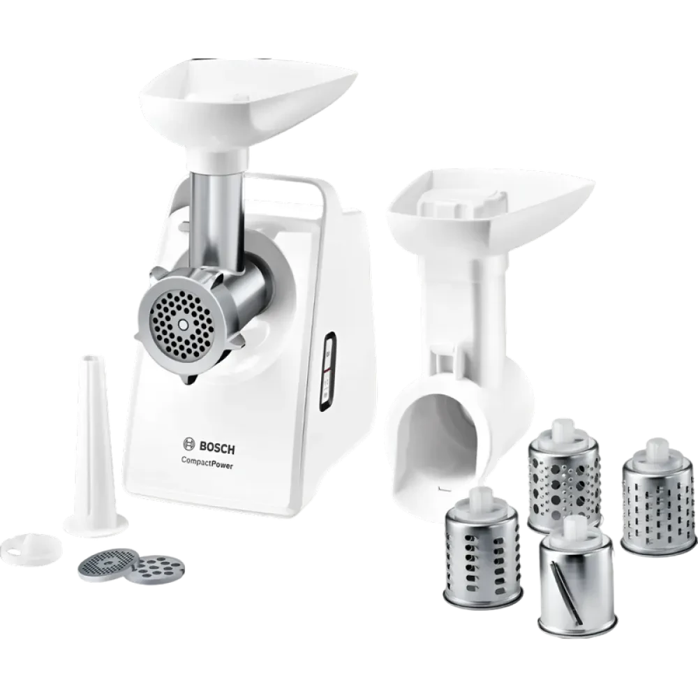Мясорубка Bosch MFW3X14W, Белый