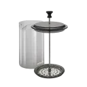 Cafetiera French Press Polaris Graphit-1000FP, 1L, Gri