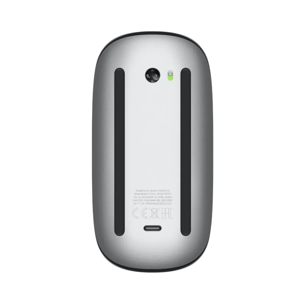 Mouse Wireless Apple Magic Mouse 2 A3204 USB-C, Multi-Touch Surface, Negru