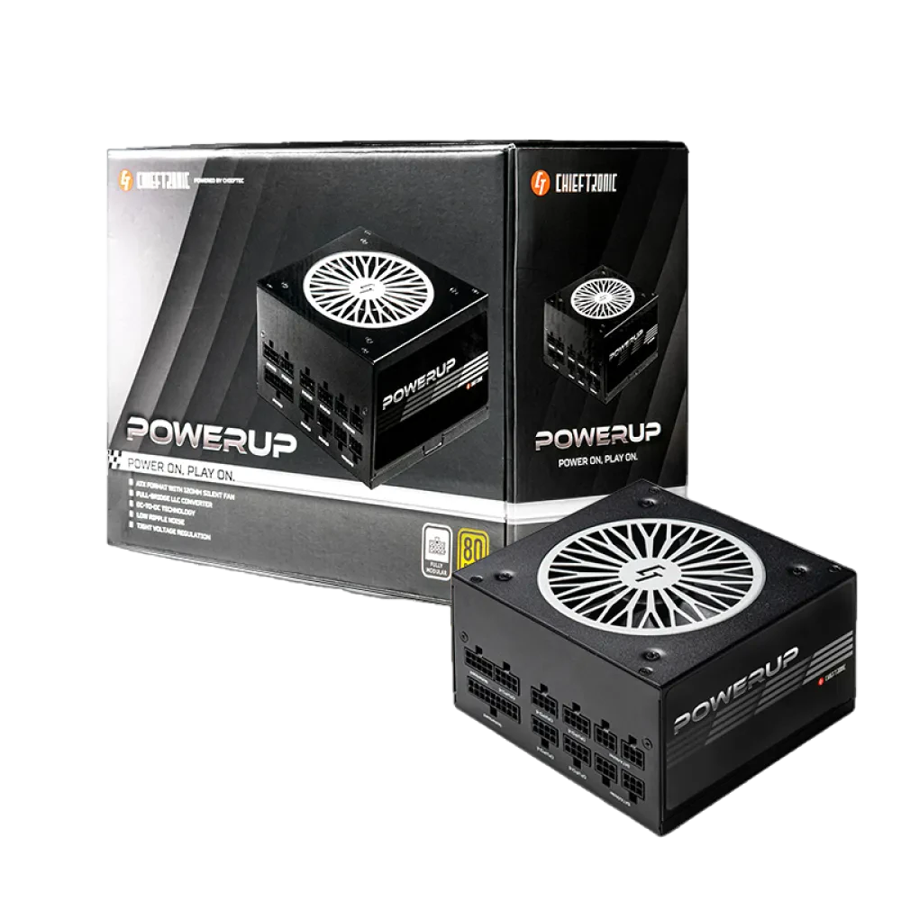 Блок питания для компьютеров Chieftec CPX-750FC, 750Вт, ATX, Полностью модульный