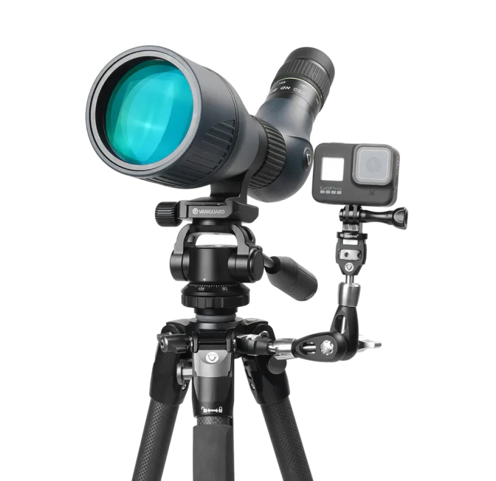 Штатив для видеокамер Vanguard VEO3 263CO, 2-плоскостная Панорамная видеоголовка, Чёрный