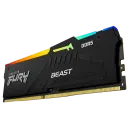 Оперативная память Kingston FURY Beast RGB, DDR5 SDRAM, 6000 МГц, 8Гб, KF560C30BBA-8