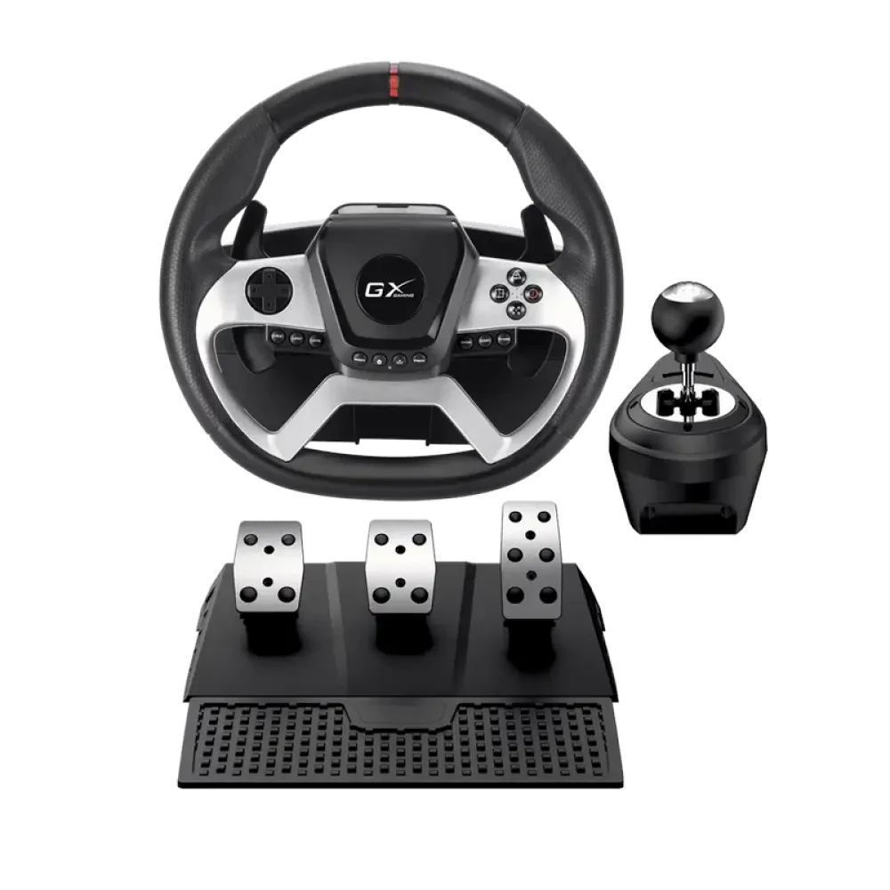 Volan Gaming Genius SpeedMaster X5 FF, Negru