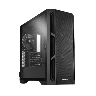 Carcasă PC Chieftec GA-01B-M-OP, Midi-Tower, , Negru