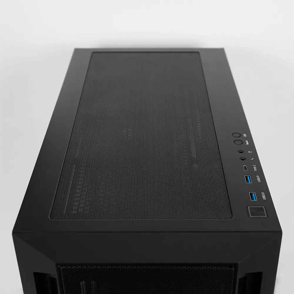 Компьютерный корпус Chieftec GA-01B-M-OP, Midi-Tower, , Чёрный