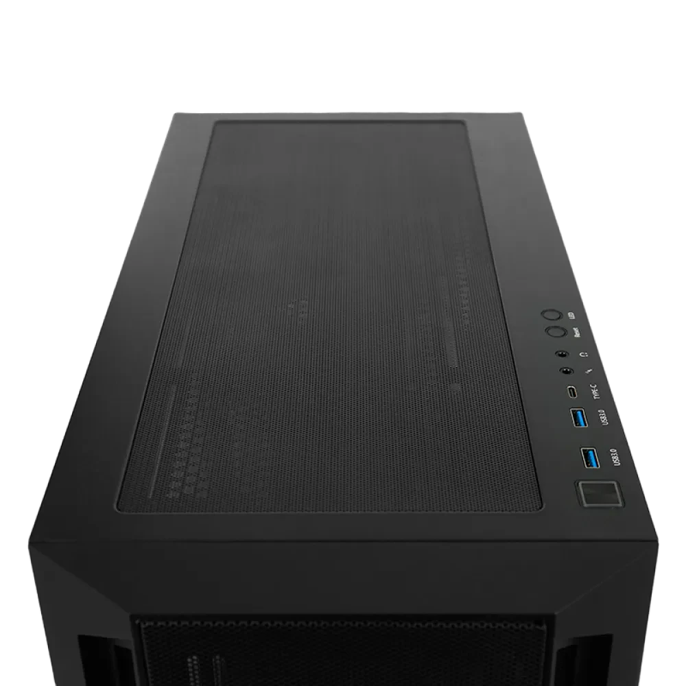 Компьютерный корпус Chieftec GA-01B-M-OP, Midi-Tower, , Чёрный