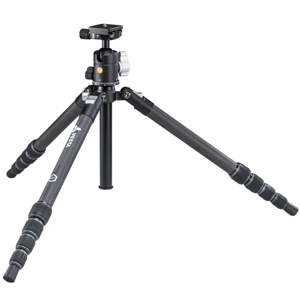 Tripied Foto-Video Vanguard VESTA TB 235CB, Cap trepied de minge, Gri