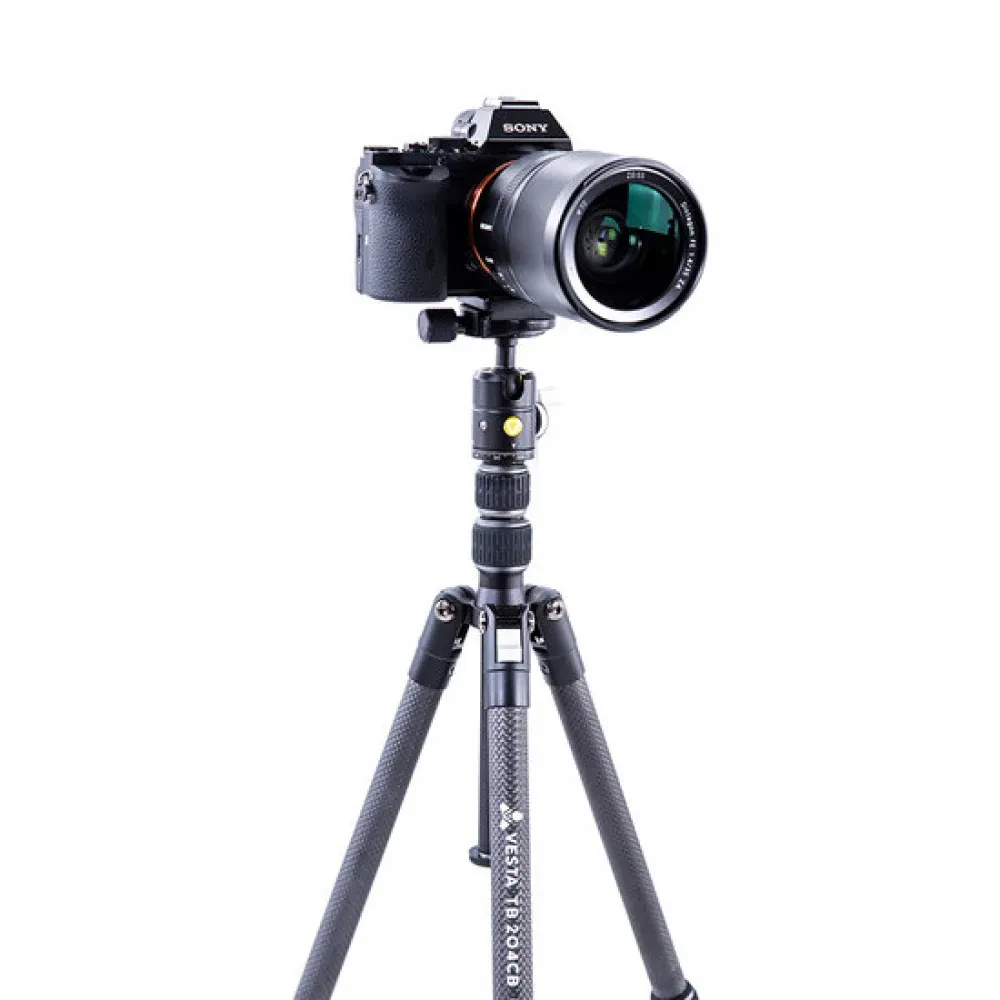 Tripied Foto-Video Vanguard VESTA TB 235CB, Cap trepied de minge, Gri