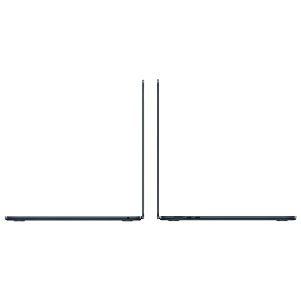 Laptop 15,3" Apple MacBook Air A3241, Midnight, M4 with 10-core CPU and 10-core GPU, 16GB/256GB, macOS Sequoia