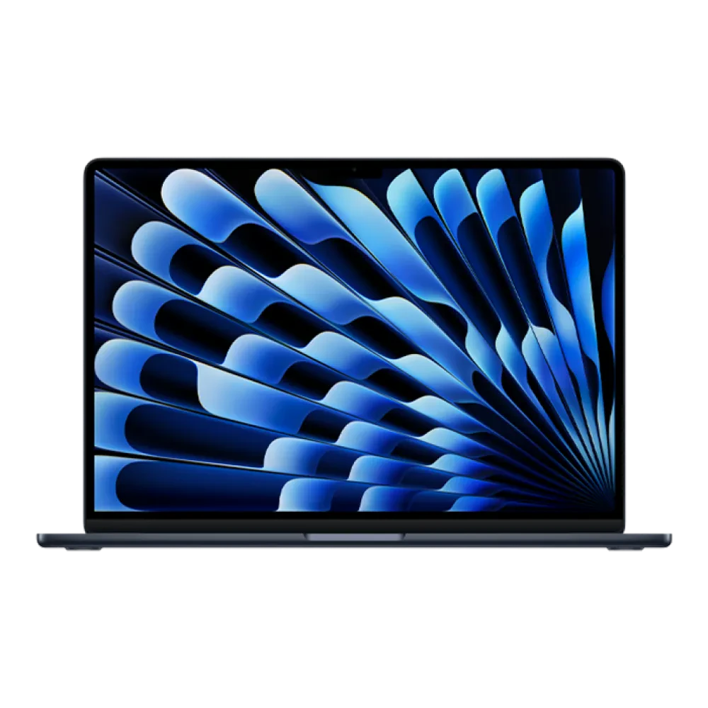 Laptop 15,3" Apple MacBook Air A3241, Midnight, M4 with 10-core CPU and 10-core GPU, 16GB/256GB, macOS Sequoia