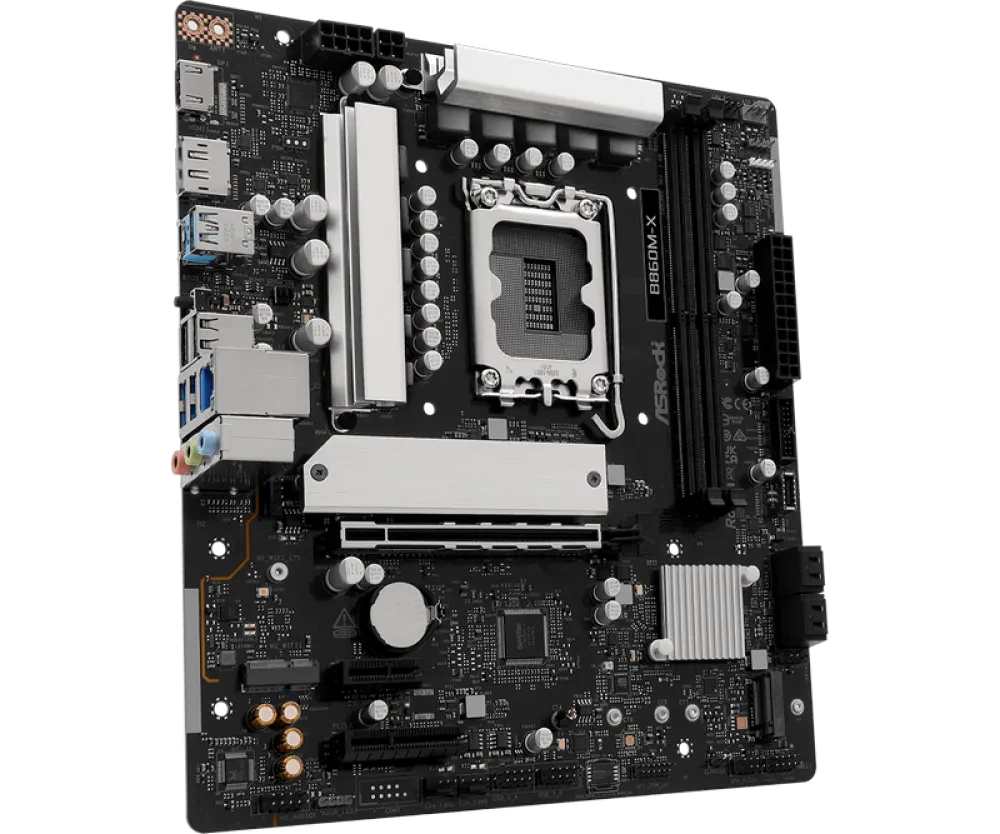 Материнская плата ASRock B860M-X, LGA1851, Intel B860, Micro-ATX