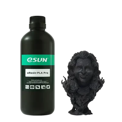 Filament pentru imprimantă 3D ESUN eResin PLA, Negru, 0,5kg
