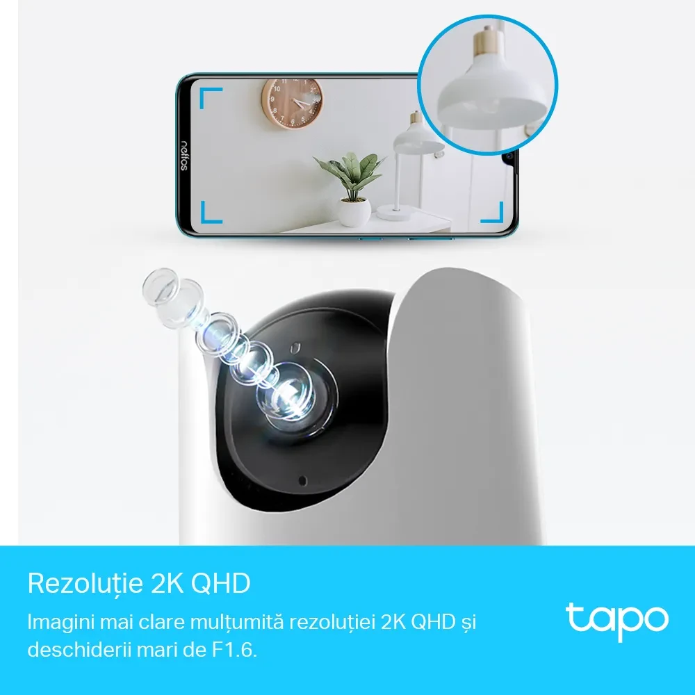 Умная камера видеонаблюдения TP-LINK TAPO C225, Белый