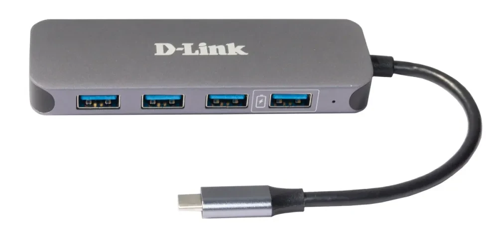 USB-концентратор D-Link DUB-2340, Серый