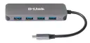 USB-концентратор D-Link DUB-2340, Серый