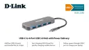USB-концентратор D-Link DUB-2340, Серый