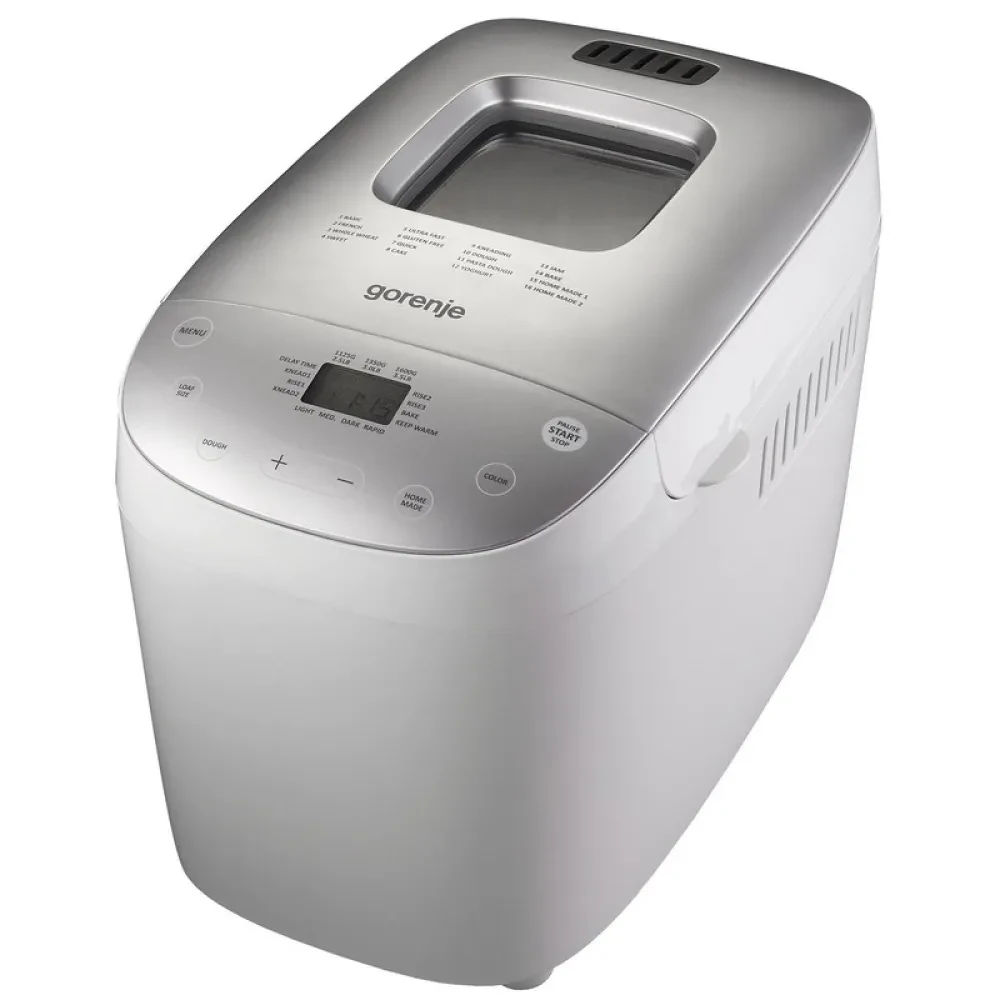 Mașină de pâine Gorenje BM1600WG, Alb