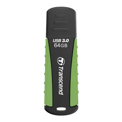 Memorie USB Transcend JetFlash 810, 64GB, Negru/Verde