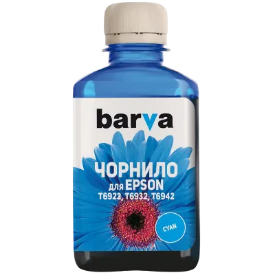 Recipient de cerneală Barva T6931, 180ml, Cyan