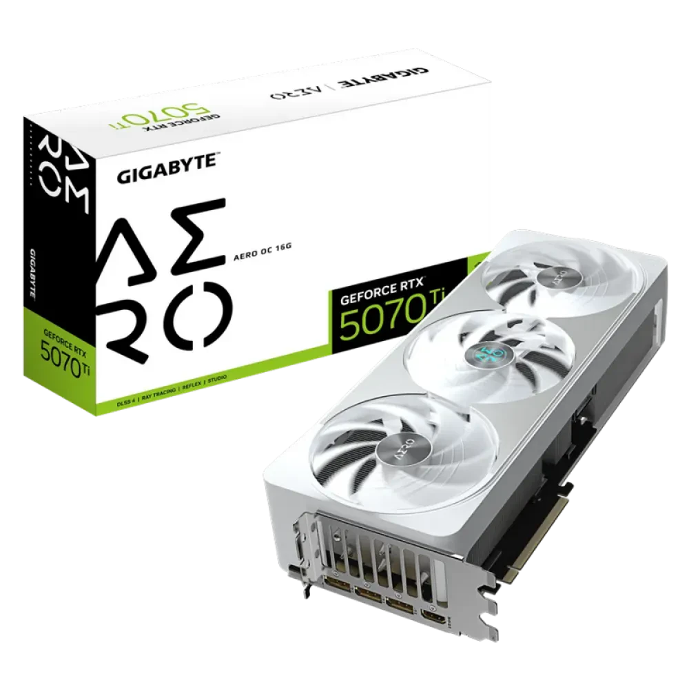 Placă Video Gigabyte GV-N507TAERO OC-16GD, 16GB GDDR7 256bit