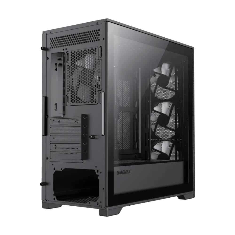 Компьютерный корпус Gamemax Defender MB, Mini-Tower, Без блока питания, Чёрный