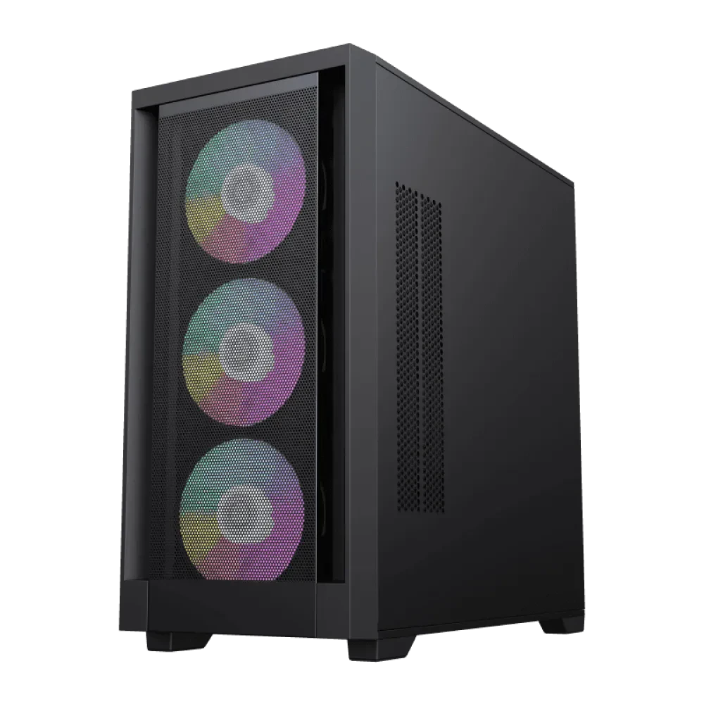 Компьютерный корпус Gamemax Defender MB, Mini-Tower, Без блока питания, Чёрный